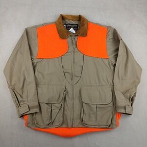 Gamehide Medium Mens Hunting Jacket Safety Full Zip‎ High Visibility 23x27 FLAWS